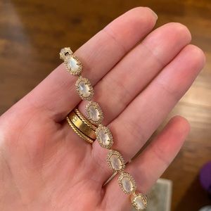 Kendra Scott rose gold bracelet